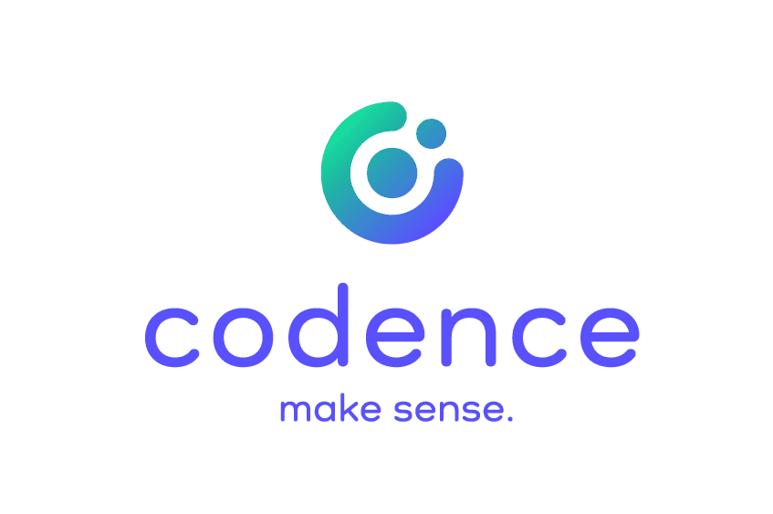 The new Codence logo and tagline: Make Sense.